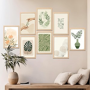 noworries wall decor paintings for home decorationillustration art wall frames for living room bedroom cafe and office decor 10x3 inches art attack 32