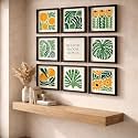 NoWorries Wall Paintings Set of 9 Framed