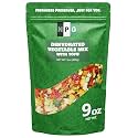NPG Dried Vegetable Mix 9 oz, Vegan Soup & Ramen Toppings, No Added Salt