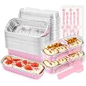 NPLUX Halloween 800 Pack Pink 6.8oz Baking Pans for Gifts