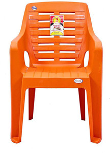 nppl plastic living room chair finish color - orange pre-assembled