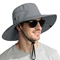 NPQQUAN Sun Hats for Men Women Wide Brim UPF 50+ UV Protection Bucket Hat