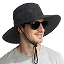 NPQQUAN Sun Hats for Men Women Wide Brim UPF 50+ UV Protection Bucket Hat