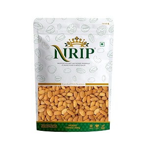 nrip gurbandi giri almond badam  rich in oil so bitter in taste  200 gm