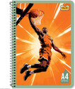 NRP oNe Spiral A4 Notebook Unruled 180