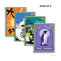 NRP oNe Spiral A4 Notebook Unruled 180