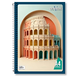 nRp VidyaVeer A4 Spiral SE Notebook 260