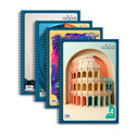 NRP VIDYAVEER Spiral A4 Notebook Single Line