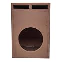 NRS AUDIO 3 Port 8 inch L-Port Car Subwoofer Box [16-8 in ]