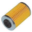 NS Generic Oil Filter for Bajaj Pulsar NS 200/RS200, Compatible with Street Sport Motorcycle, Cellulose, Glass Fiber, Synthetic Fiber & Steel, NS-PULSAR-NS200
