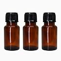 nsb herbals 10 ML Amber Round Empty