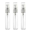 nsb herbals High Density Polyethylene (Hdpe) Empty 10 Ml Clear/Transparent Mini Pocket Pen Spray Bottles Refillable Bottle For Sanitizer, Perfume, Lotion, Essential Oils, Aromatic Water, Blend (6)