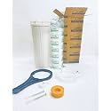 NSF Certified Pre-Filter Complete Service Kit with Installation Accessories & 1 Spun Filter, Universally | Compatible with All RO/UV/UF Water Purifiers (White)
