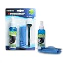 3 in 1 Cleaning Set for Screen PC, Laptops, Monitors, Mobiles, LCD, LED, TV/Professional Quality/Prevents Static Electricity, 100ml with Micro Fiber Cloth and Brush