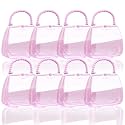 Nsmykhg Plastic Box - 8 Pack Mini Clear Storage Containers for Beads, Crafts &amp; Jewelry