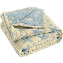 NTBAY 3 Layer Muslin Toddler Blanket, 30 x 40, Blue and Yellow Star