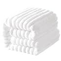 NTBAY Twin Flannel Fleece Blanket, 60 x 80, White
