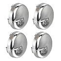 NTHREEAUTO Chrome Bullet LED Turn Signals Lens Cover Compatible with Harley Sportster Street Glide Road King Softail - Mirror Shell