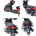 NTORQ 125 CRASH GUARD WITH FRAME SLIDER LAGGUARD FRONT AND REAR CRASH GUARD SUITABLE FOR NTORQ 125 BS6 SCOOTER (SET OF 1)