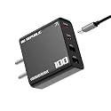 Nu Republic Cybotron 100W Dual QC USB-A + Dual PD Type-C PPS 3.0 Gan Charger with Type-C to C Cable Compatible with MacBook &amp; Type-C Laptop Charging, iPhone, Samsung, OnePlus, Nothing (Black)