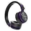 Nu Republic Starboy with 54 Hour Playtime,X-Bass® Technology,40mm Neodymium Drivers,Gaming Mode,Bluetooth V5.4,Dual Pairing,Dual Stereo,Type-C Fast Charging ENC Bluetooth Over Ear Headphones (Purple)