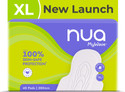 Nua Mywave Sanitary Pads | Long-Lasting Leak Protection | XL | For Heavy Flow| Sanitary Pad (Pack of 40)