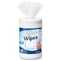 Nuanchu 1 Pack 60 Count Glass Cleaner Wipes, Unscented