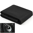 Nuanchu 118 x 47.2 Inch Underfelt Carpet for Speaker Sub Box, Black
