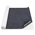 Nuanchu 22 Sq Ft Self Adhesive Underfelt Carpet 16 x 195 in, Gray