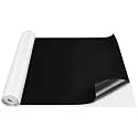 Nuanchu 25.8 Sq Ft Self Adhesive Underfelt Carpet 24 x 78 in, Black