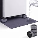 Nuanchu 5 Pack 20 x 20'' Diatomaceous Earth Drying Mini Fridge Mat Set