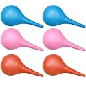 Nuanchu 6 Pack Ear Syringe Bulb for Infant, 1 Oz/30 ml, Colorful, S