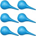 Nuanchu 6 Pack Ear Syringe Bulb for Infant, 1 Oz/30 ml, Blue, S