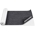 Nuanchu Underfelt Carpet with Adhesive,13.07 Sq ft 16 x 118 in,Gray