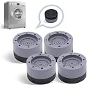 Nubilous Anti Vibration Pads for Washing Machine Washing Machine Feet Pads Shock Absorber Noise Cancelling Washer Support, Washing Machine Anti Vibration Pad Heightening