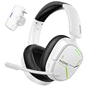 NUBWO Wireless Gaming Headset for PS5, PS4, PC, Switch 7.1 Surround Sound，White Xbox