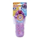 Nuby Insulated Flip-It Straw Active Sipeez 270ml (Purple)