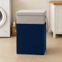 Nubyara 75 L Grey Blue Laundry Basket