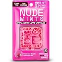 NUDE MINTS | Dual Action Liquid Capsules | Mouth Watering Mint - Lasts 3x Longer - 3x Stronger - Extreme Bad Breath Solution For Adults - Sugar Free, 0 Calorie - Berries - 5 Pack - 150 Capsules