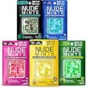 NUDE MINTS | Dual Action Liquid Capsules | Mouth Watering Mint - Lasts 3X Longer - 3X Stronger - Extreme Bad Breath Treatment For Adults - Sugar Free, 0 Calorie - Variety - 5 Pack - 150 Capsules (30 Count (Pack of 10), Variet