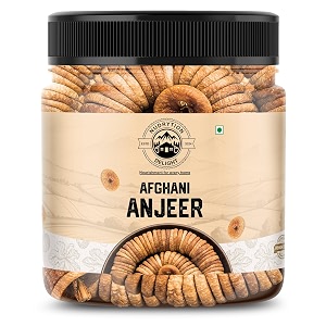 nudrytion delight premium afghan dry figs anjeer soft naturally sweet amp extra fleshy  no added sugar  high fibre calcium amp iron  200gm