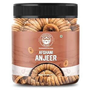 nudrytion delight premium afghan jumbo dry figs anjeer soft naturally sweet amp extra big size  no added sugar  high fibre calcium amp iron  1kg airtight jar