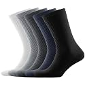NUDUS UNDERWEAR Men’s Bamboo Rayon Socks 5-Pair Gift Box, Premium Quality