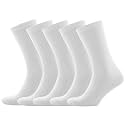 NUDUS UNDERWEAR Men’s Bamboo Rayon Socks 5-Pair Gift Box, Premium Quality