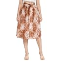 NUEVOSDAMAS Women Floral Printed Midi Skirt