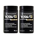Nugenix Total-T2 Testosterone Booster & Nitric Oxide Booster for Men, 180ct