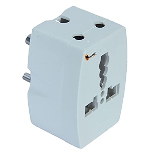 6a to 16a international converter plug  induction cooktop plug adapter  heavy duty 5a to 15a multiplug adapter  converts 6a socket to 16a plug for induction stove ac geyser amp appliances