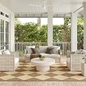 nuLOOM Sabina Brown Trellis Power Loomed Indoor/Outdoor Area Rug, 8' Square