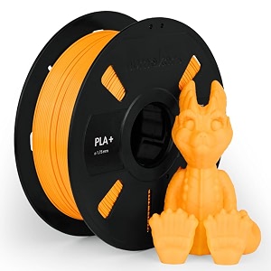 numakers pla pro 175mm 1kg filament made with pure biopolymer gives smooth accurate prints easy adhesion low warp low odor for everyday 3d printing fluorescent orange