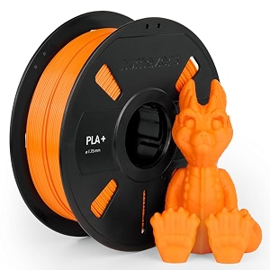 numakers pla pro 175mm 1kg filament made with pure biopolymer gives smooth accurate prints easy adhesion low warp low odor for everyday 3d printing outrageous orange